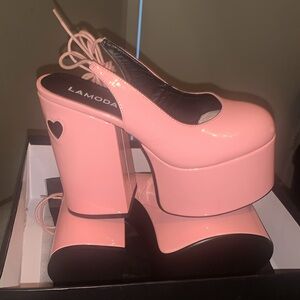 LAMODA chunky heels